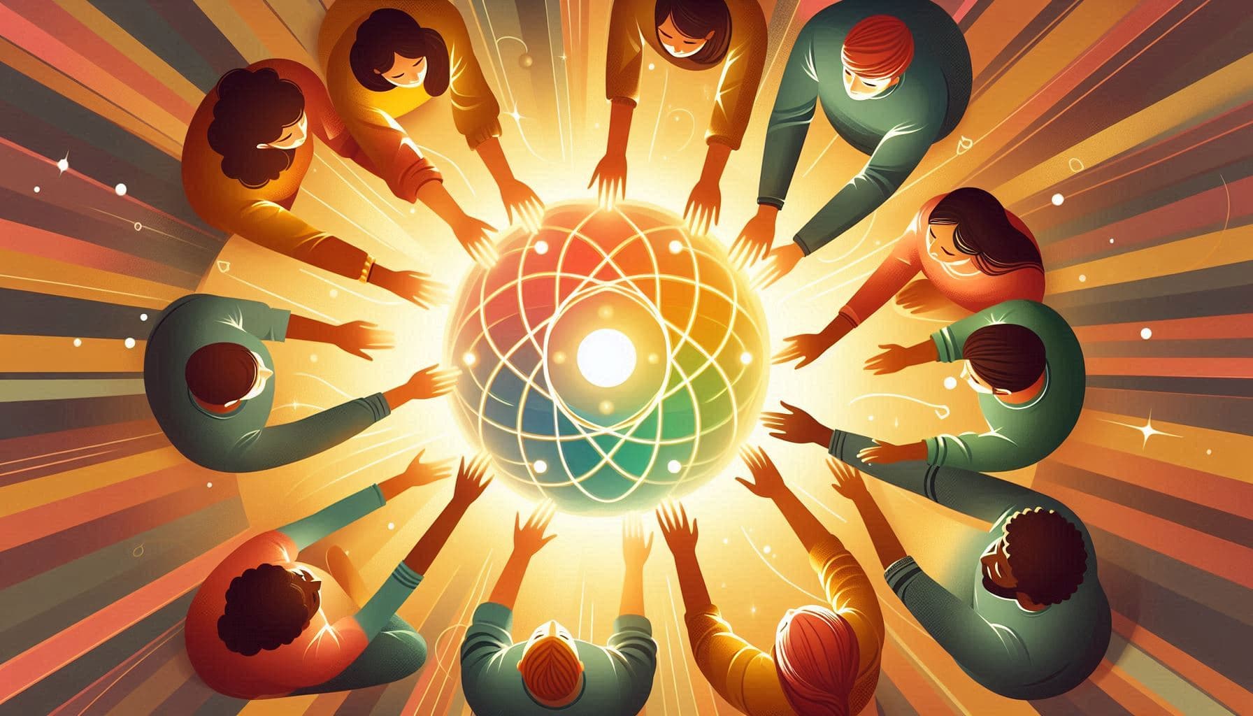 Core values - collaboration, growth, and connection